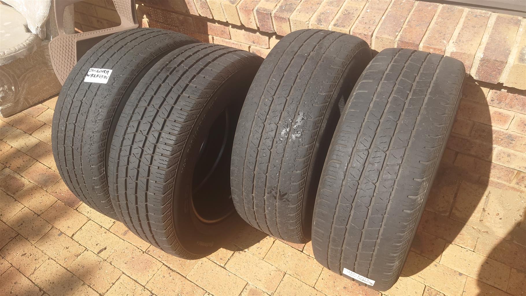 Full Set Of Suv Tyres R Junk Mail