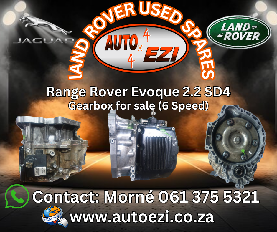 Range Rover Evoque 2.2 SD4 Gearbox for sale