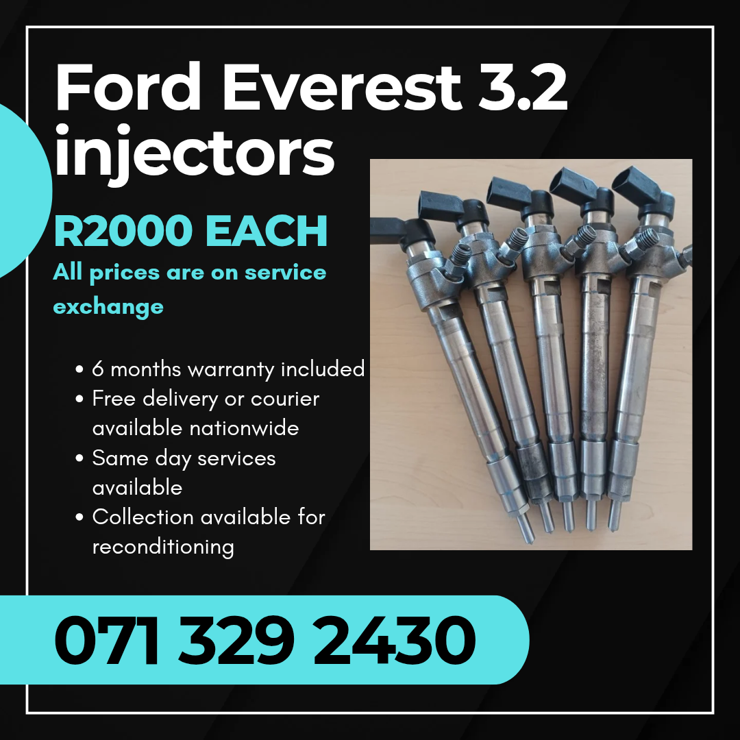 FORD EVEREST 3.2 INJECTORS FOR SALE WITH WARRANTY - Private Seller FORD EVEREST 3.2 INJECTORS FOR SALE WITH WARRANTY - Private Seller