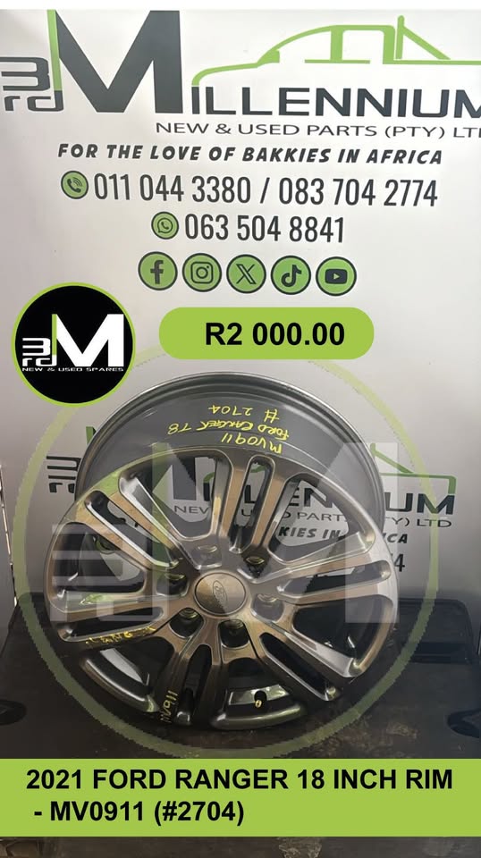2021 FORD RANGER 18 INCH RIMS AVAILABLE - Private Seller