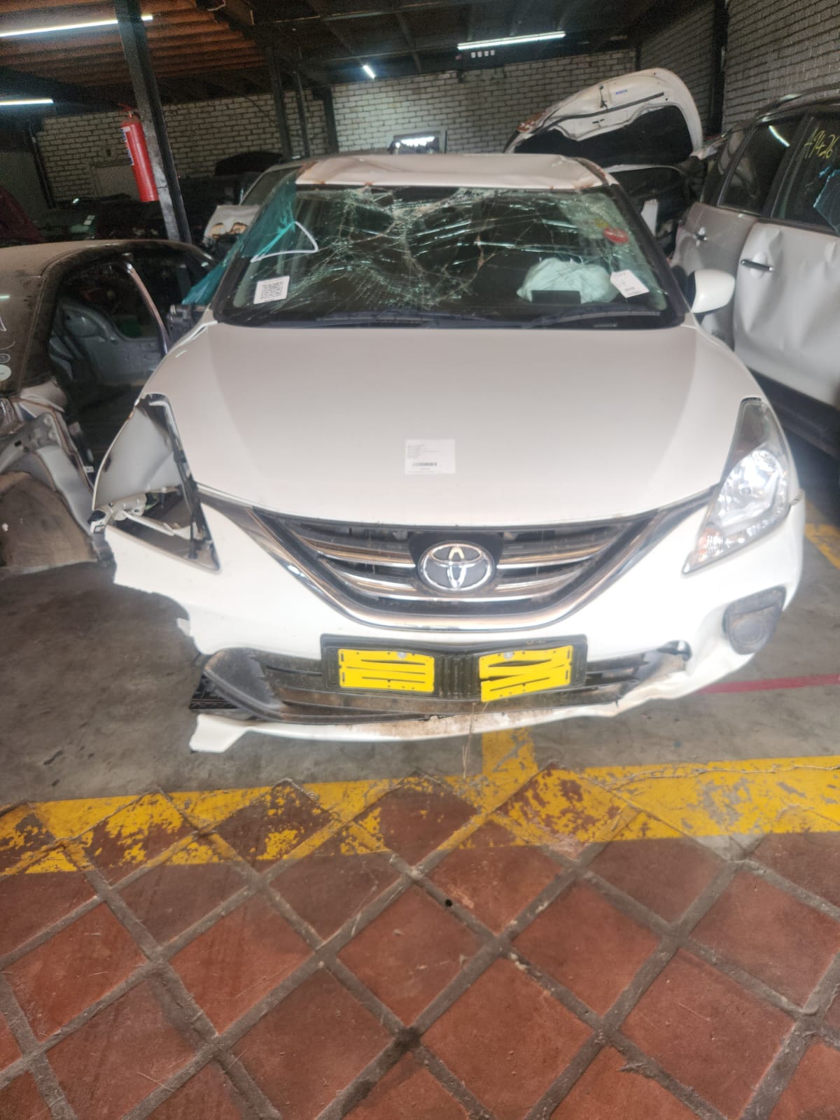 2020 STARLET 1.4 WHITE Spares Stripping