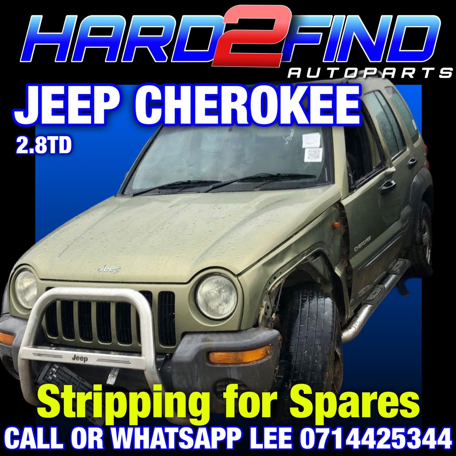 JEEP CHEROKEE 2.8 TD STRIPPING FOR SPARES - Private Seller JEEP CHEROKEE 2.8 TD STRIPPING FOR SPARES - Private Seller