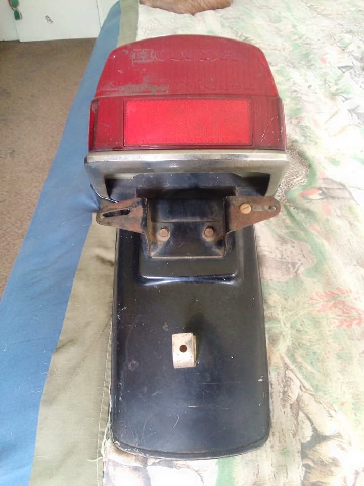 78 79 80 81 Honda CX500 rear back fender and tail light - Private Seller 78 79 80 81 Honda CX500 rear back fender and tail light - Private Seller