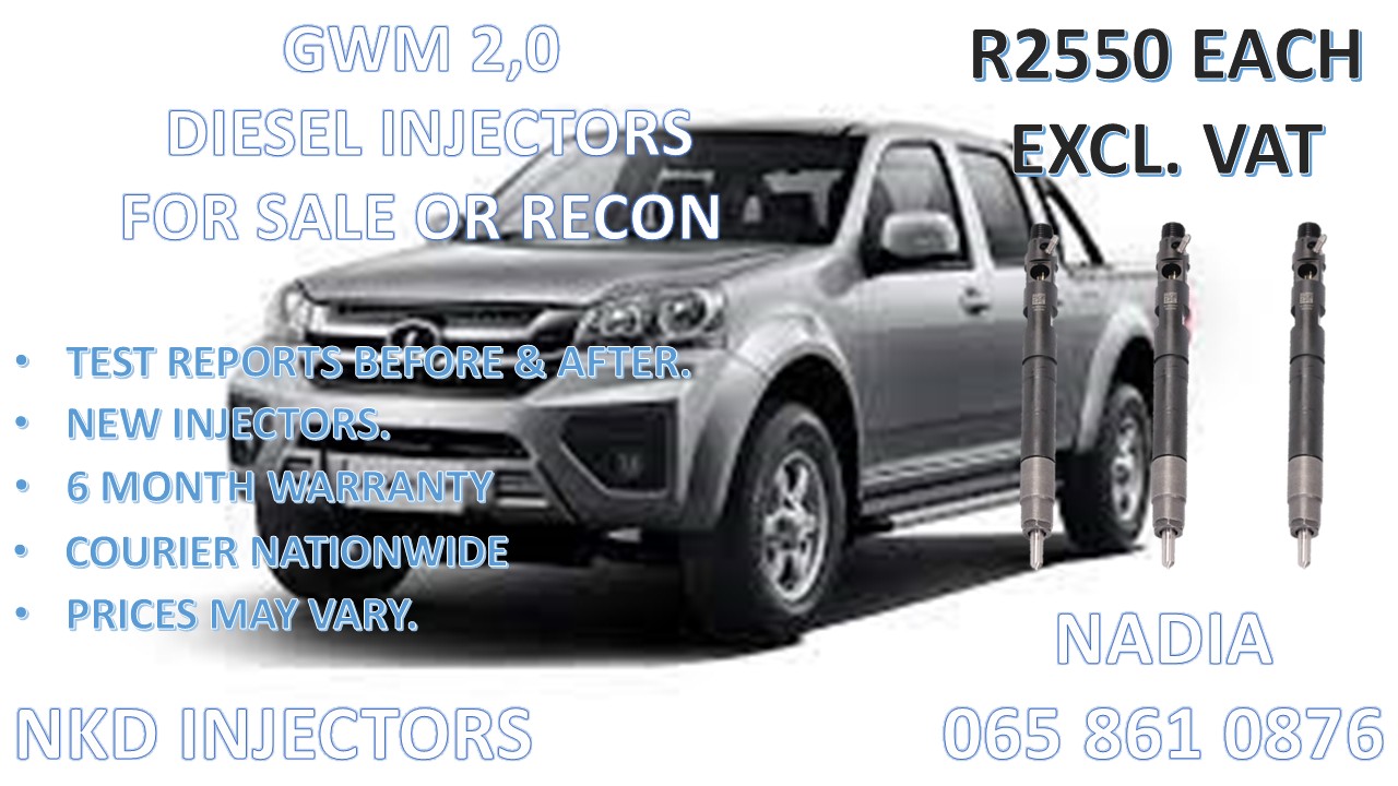 DIESEL INJECTORS FOR SALE FOR GWM 2.0 DELPHI - Private Seller DIESEL INJECTORS FOR SALE FOR GWM 2.0 DELPHI - Private Seller