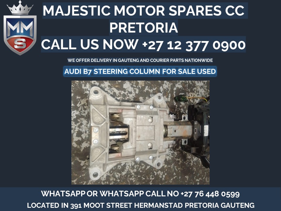 Audi A4 B7 steering column for sale used - Private Seller Audi A4 B7 steering column for sale used - Private Seller