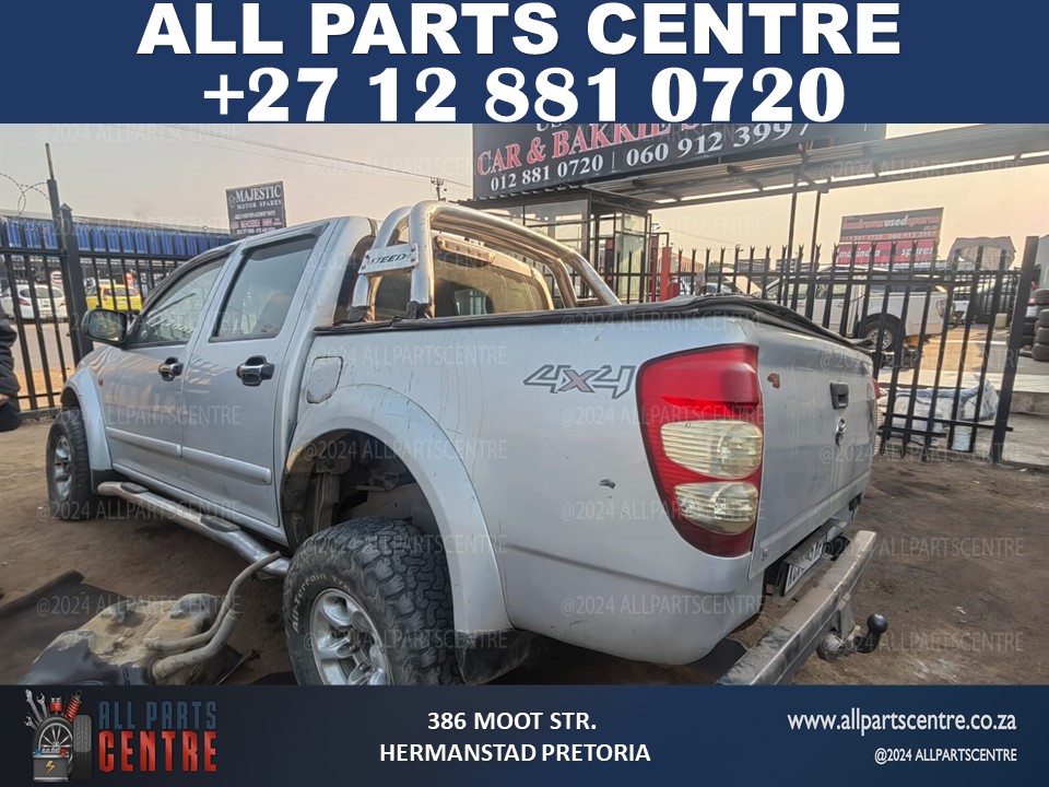 GWM bakkie Steed 3/5 2008 diesel manual stripping for spares