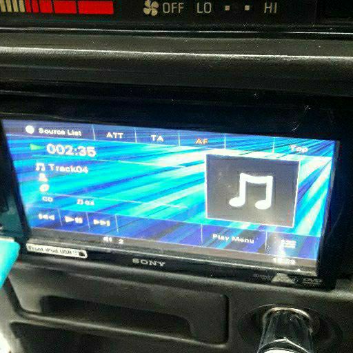 Sony double din media player. 5 inch screen. 