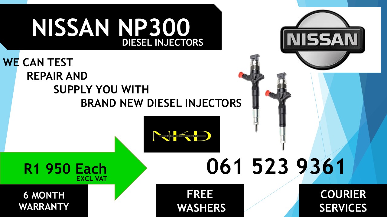 DIESEL INJECTORS FOR NISSAN NP300 FOR SALE - Private Seller DIESEL INJECTORS FOR NISSAN NP300 FOR SALE - Private Seller