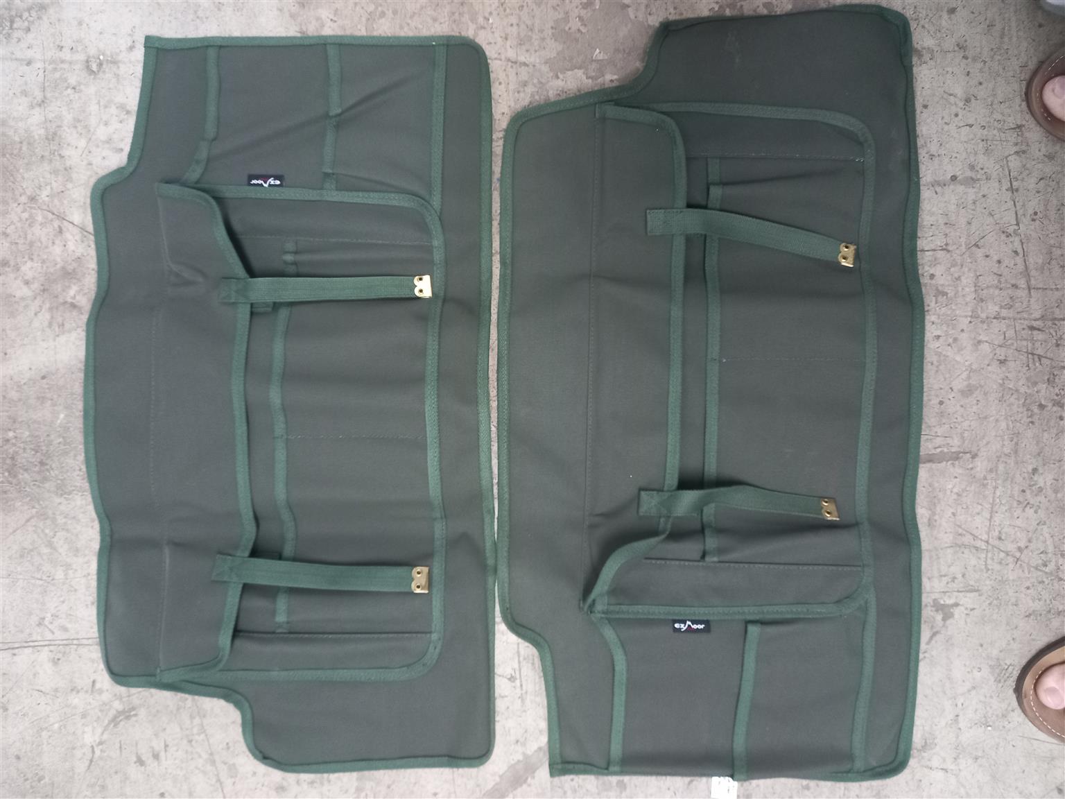 Land Rover Series Exmoor Canvas Front Door Panels (Pair) For Series, Defender -S - Private Seller