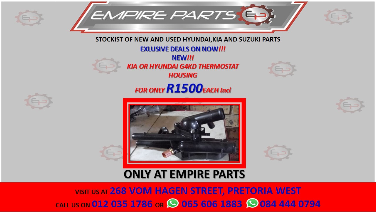 KIA OR HYUNDAI G4KD THERMOSTAT HOUSING - Private Seller KIA OR HYUNDAI G4KD THERMOSTAT HOUSING - Private Seller