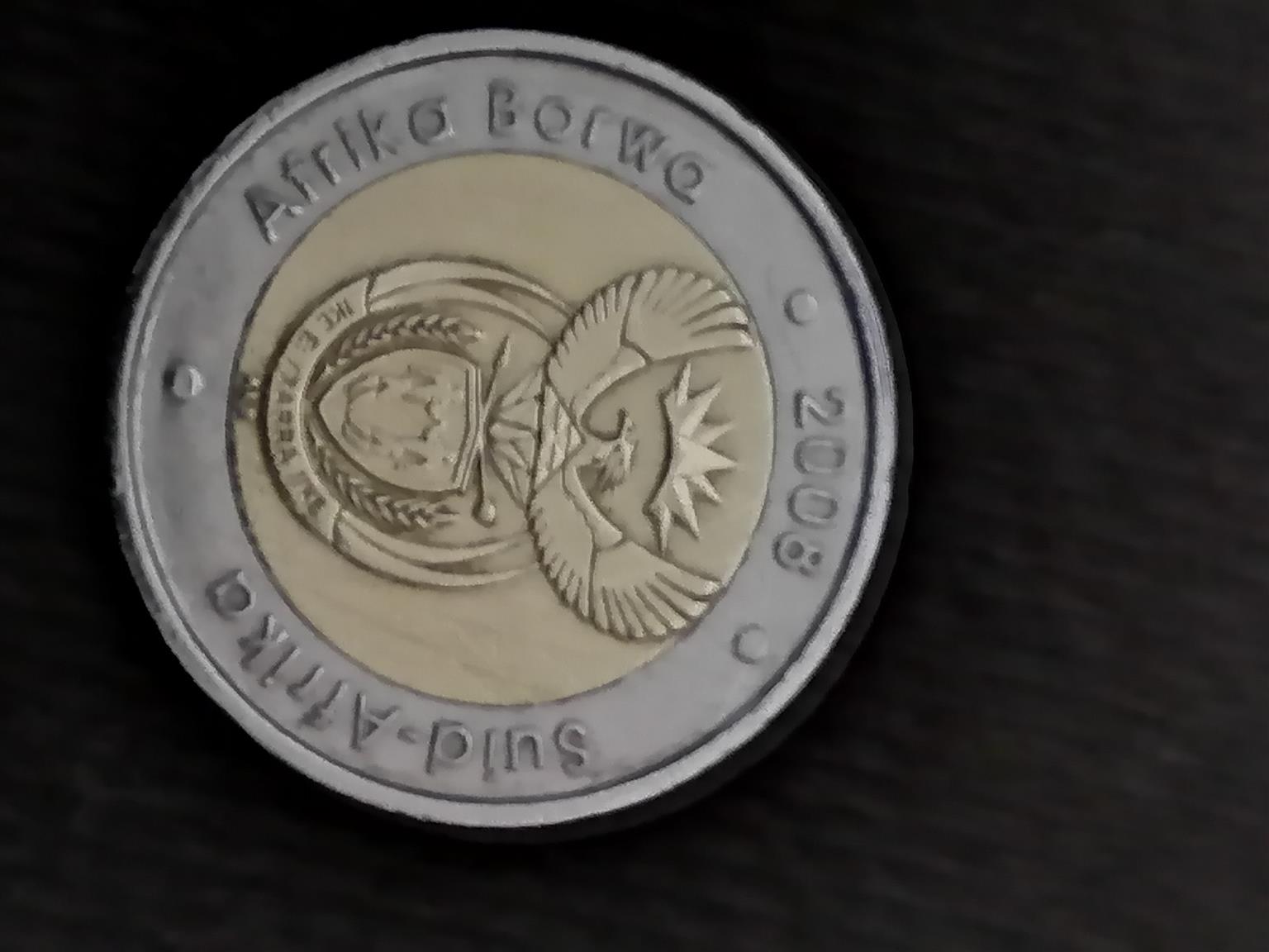 2008 R5 Mandela coin