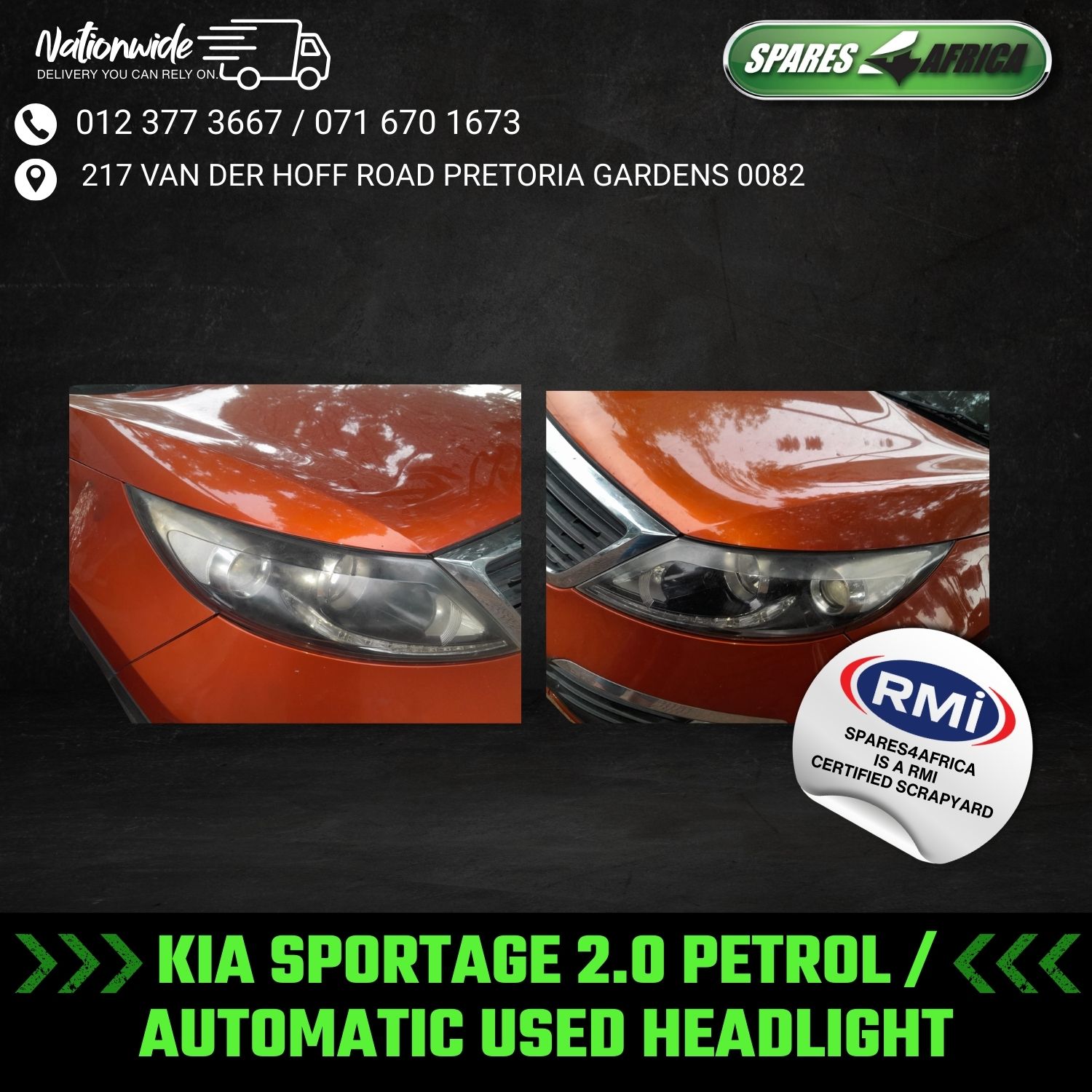 2012 KIA SPORTAGE HEADLIGHT (USED) – FOR SALE - Private Seller 2012 KIA SPORTAGE HEADLIGHT (USED) – FOR SALE - Private Seller