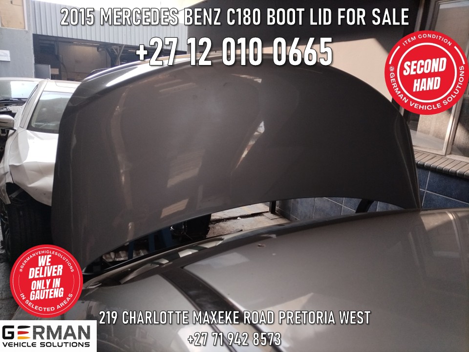 2015 Mercedes Benz c180 boot lid for sale suitable for w205 - Private Seller 2015 Mercedes Benz c180 boot lid for sale suitable for w205 - Private Seller