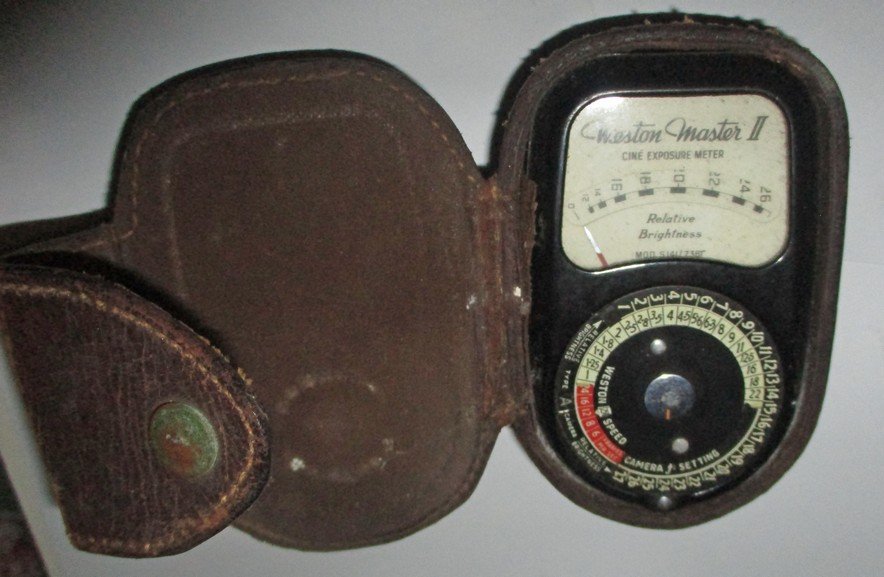 Vintage Weston Master II Cine exposure meter