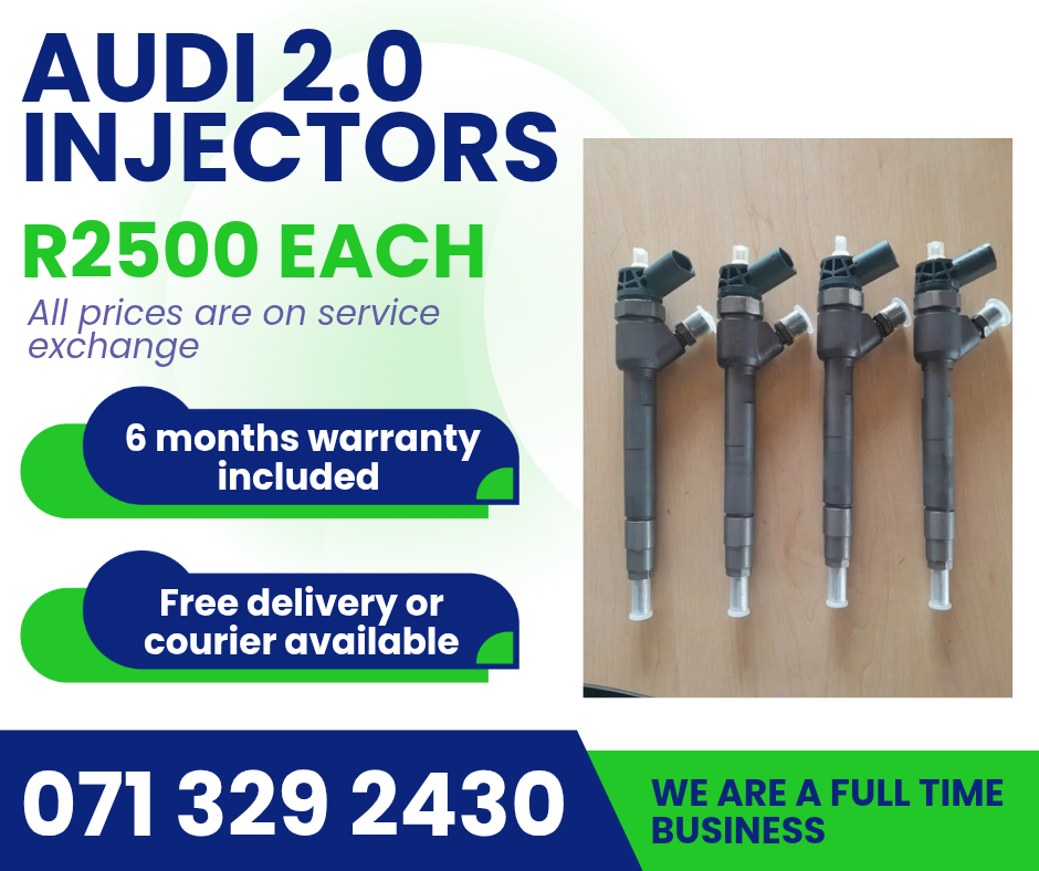 AUDI 2.0 INJECTORS WITH WARRANTY INCLUDED - Private Seller