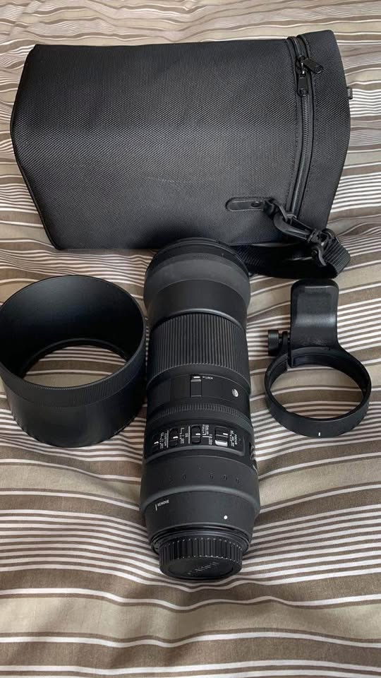 Sigma lens 150-600 mm F5-6.3 DG