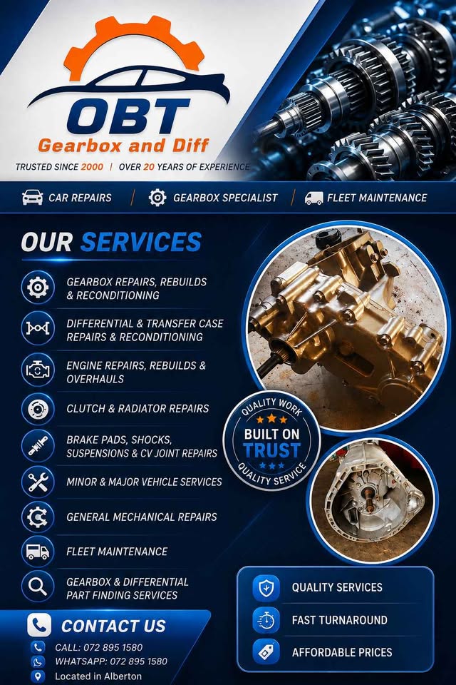 Ford Ranger 2.5 WL Recon Gearbox - Private Seller