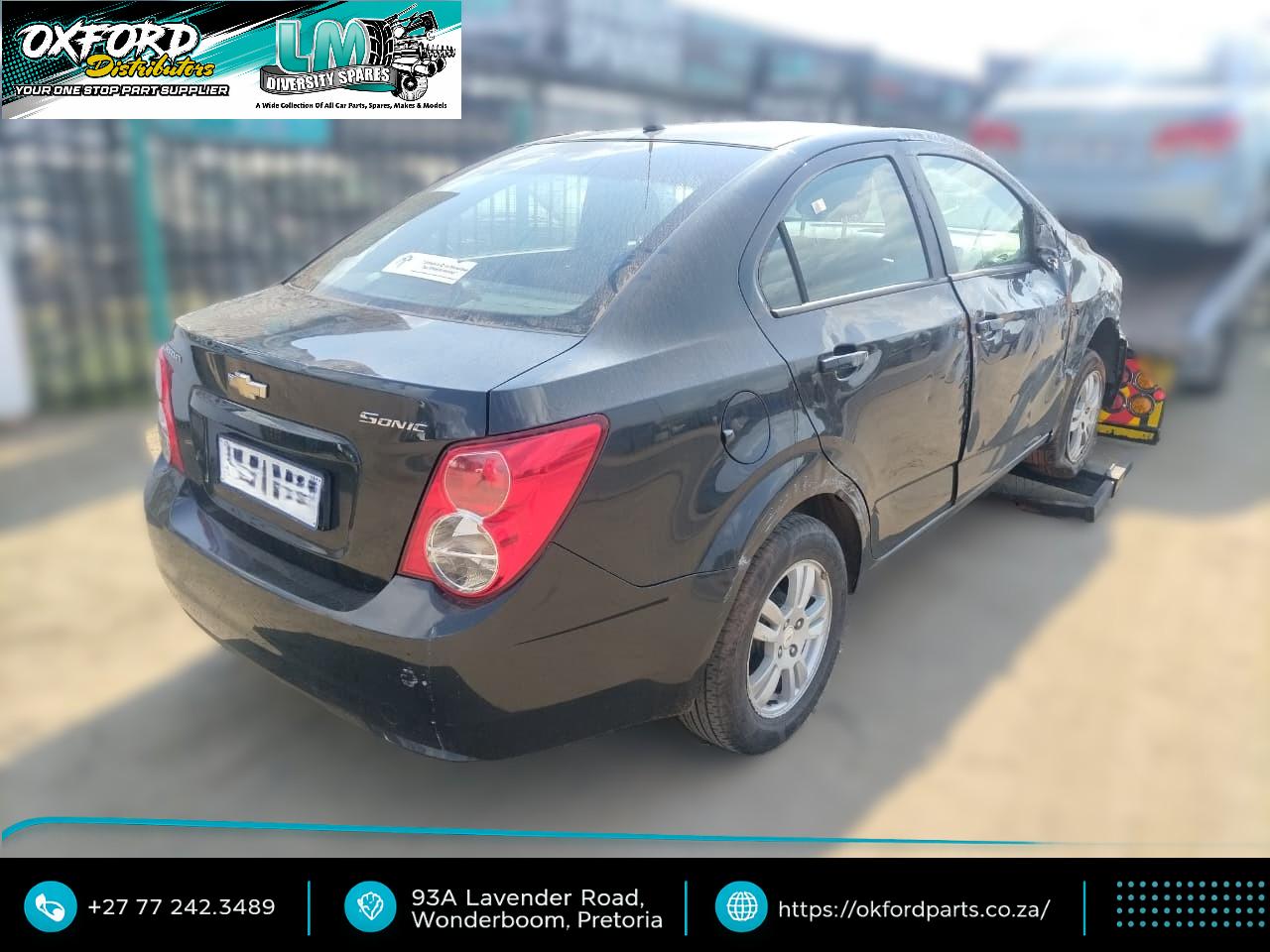 2012 Chevrolet Sonic 1.4 Used Spares used parts for sale - Private Seller 2012 Chevrolet Sonic 1.4 Used Spares used parts for sale - Private Seller