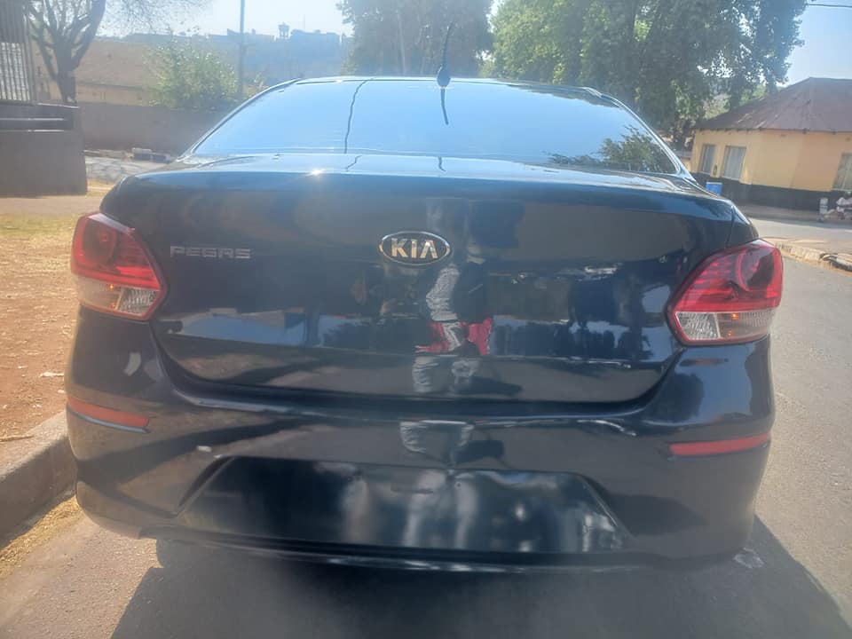 2021 KIA PEGAS SEDAN 1.4 PETROL, MANUAL, NAVY BLUE COLOR, MILEAGE 75000KMS