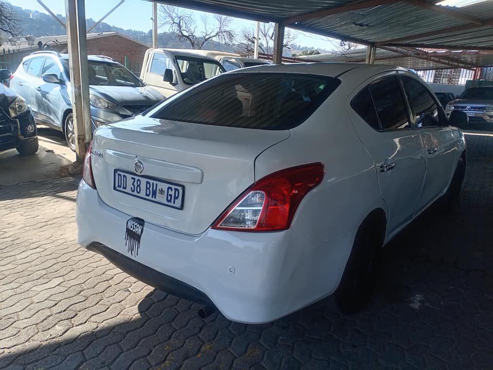 2014 Nissan Almera 1.5 Manual White Petrol