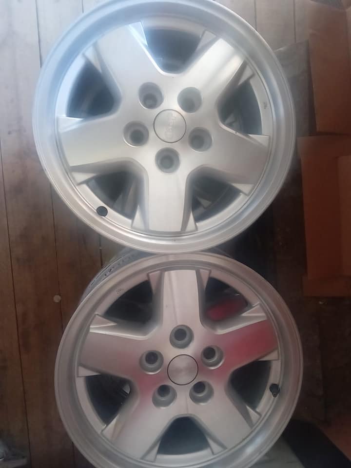 Jeep 16 inch rims set 4 for sale - Private Seller Jeep 16 inch rims set 4 for sale - Private Seller