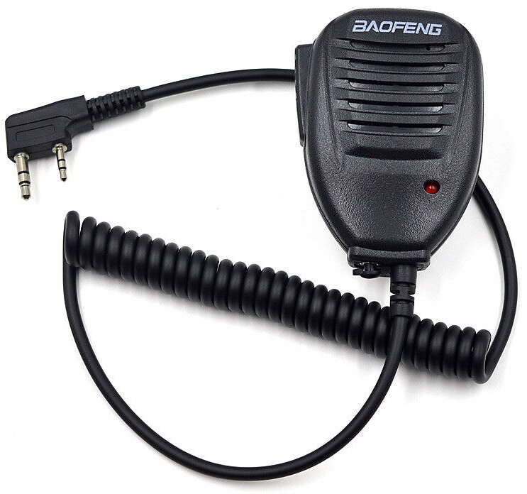 Hand Held Clip-On Shoulder Speaker Mic Microphone PTT for Walkie Talkies. NEW