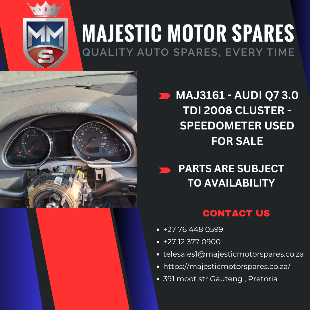 2008 Audi Q7 3.0 TDI Cluster - speedometer used for sale - Private Seller 2008 Audi Q7 3.0 TDI Cluster - speedometer used for sale - Private Seller