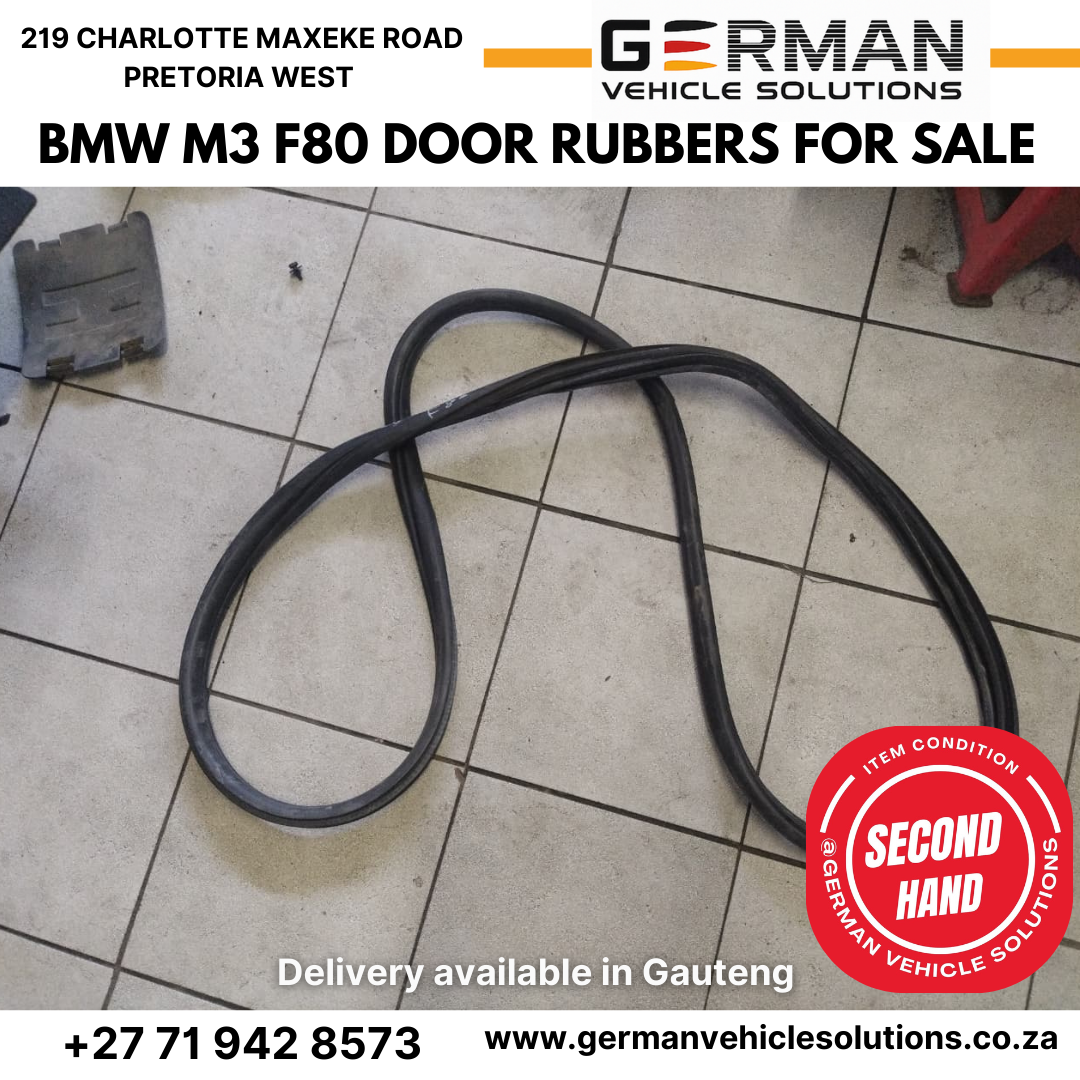 BMW M3 F80 door rubbers door seals for sale used - Private Seller