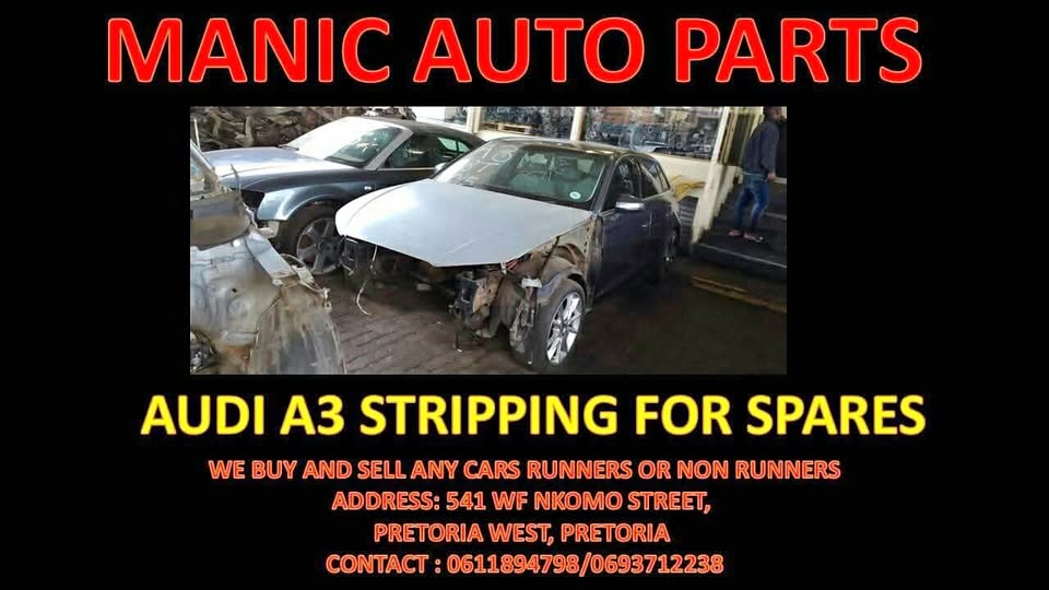 AUDI A3 STRIPPING FOR SPARES - Private Seller AUDI A3 STRIPPING FOR SPARES - Private Seller