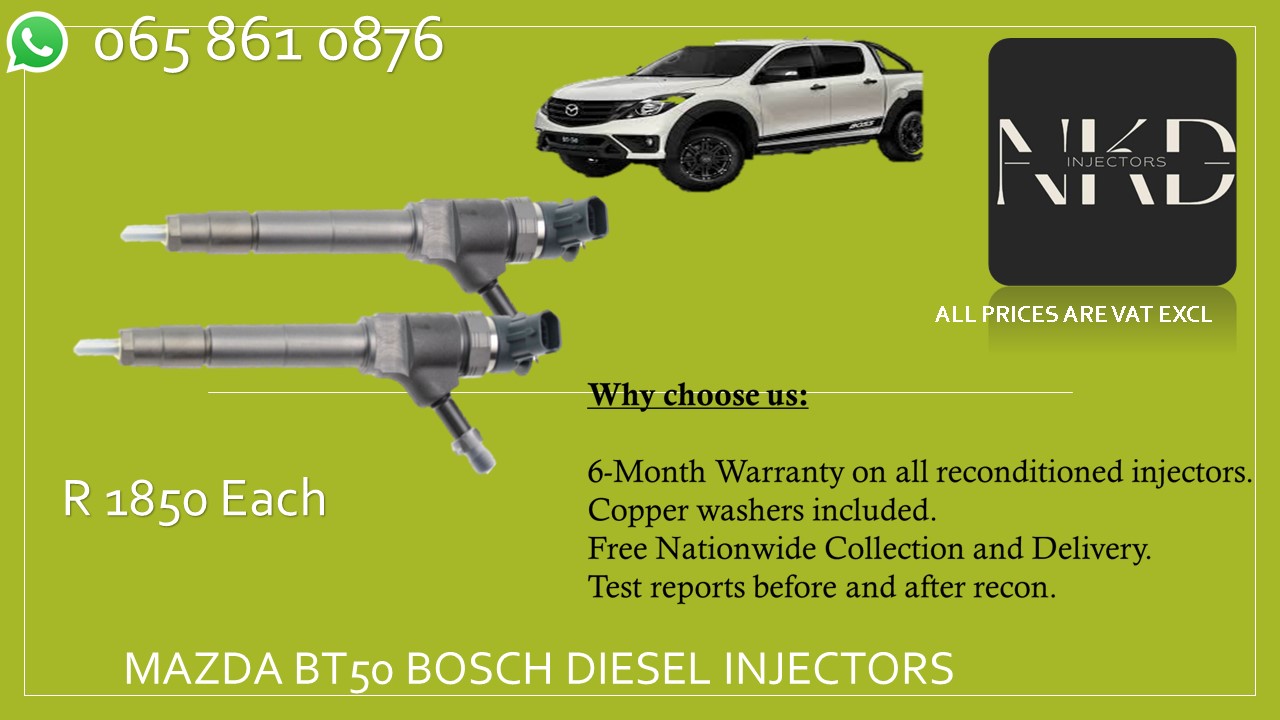 BT50 DIESEL INJECTORS FOR SALE ON EXCHANGE OR RECON - Private Seller BT50 DIESEL INJECTORS FOR SALE ON EXCHANGE OR RECON - Private Seller