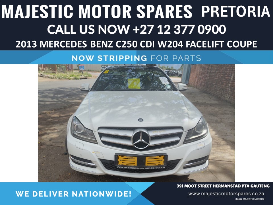 Mercedes C250 CDI facelift coupe stripping for spares - Private Seller Mercedes C250 CDI facelift coupe stripping for spares - Private Seller