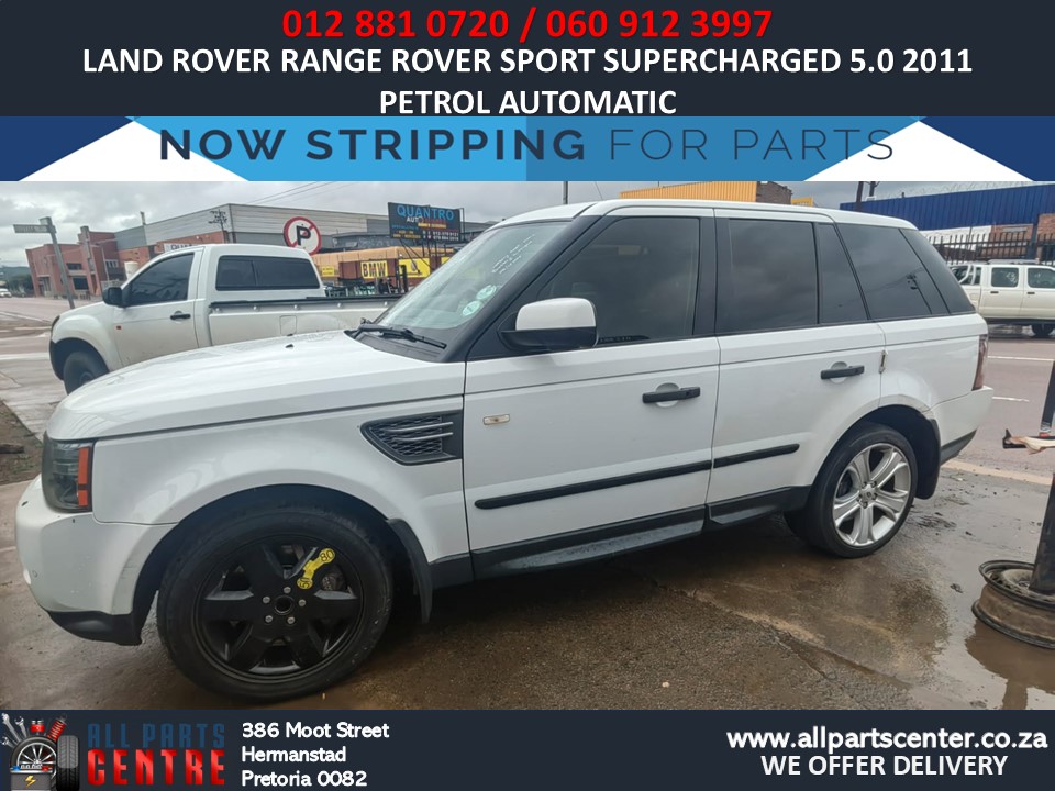 Stripping for Spares 2011 Land Rover Range Rover Supercharged 5.0 V8 Petrol auto Stripping for Spares 2011 Land Rover Range Rover Supercharged 5.0 V8 Petrol auto