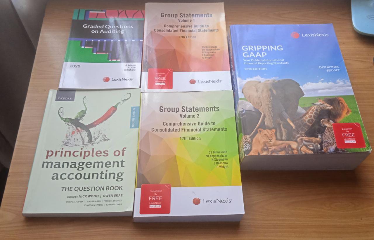 Assorted UNISA CTA Level Textbooks
