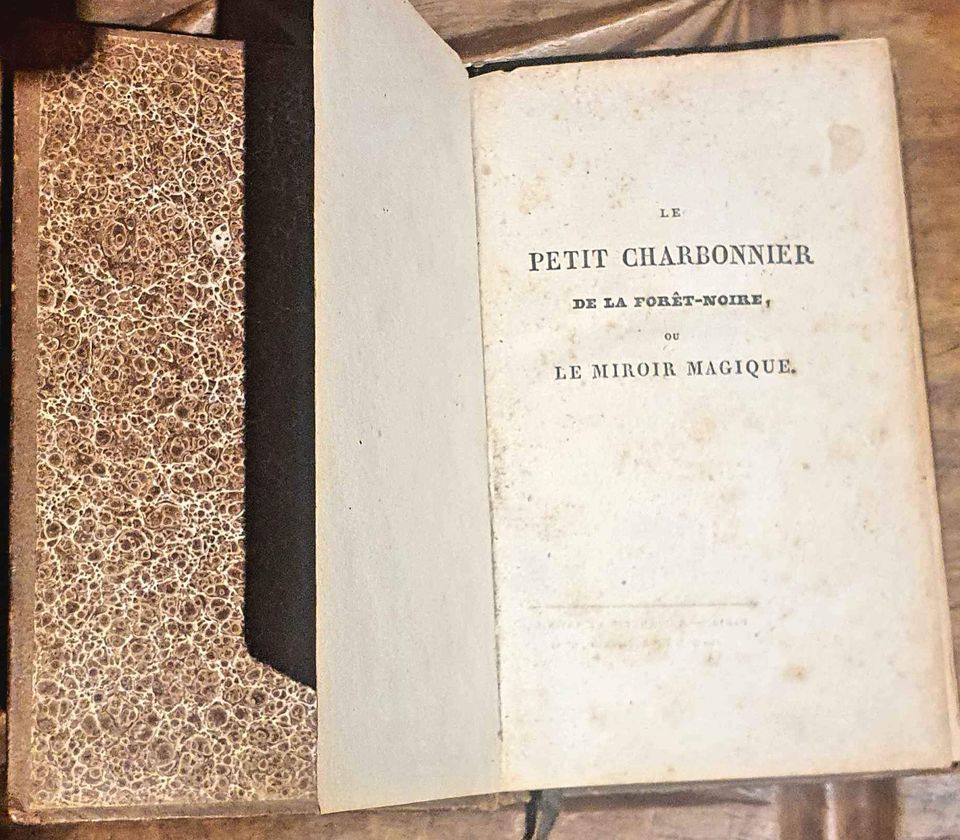 Antique French book written in 1835  Title: The Little Charcoal Builder