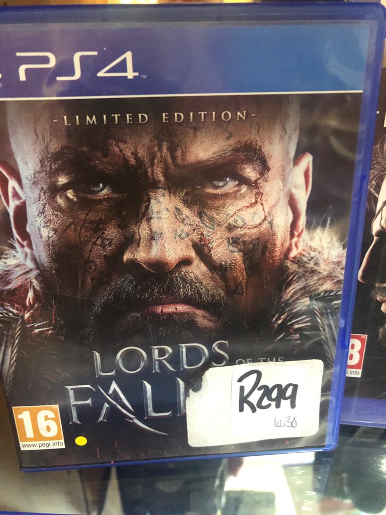 Ps4 Game lords of the fallen 