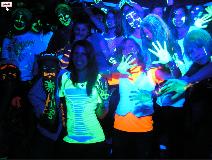 Ultraviolet Disco Party Black Glow Florescent Tube and CFL Light Bulbs New