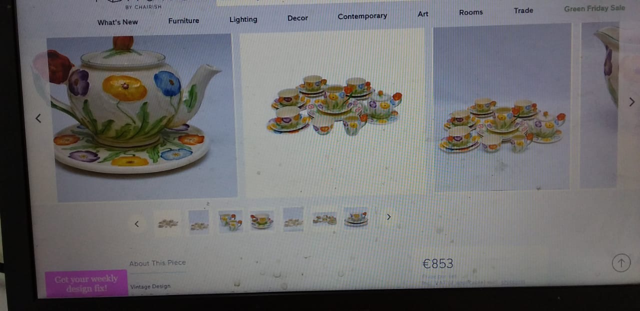 Vintage Dinner & Tea Set