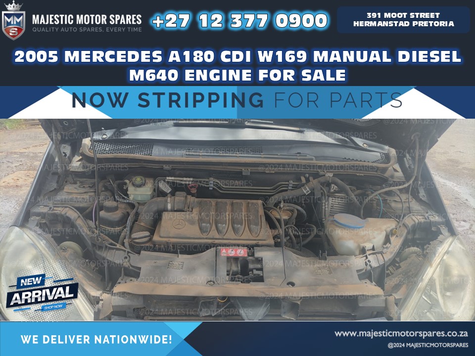 2005 mercedes a180 cdi w169 manual diesel m640 engine for sale - Private Seller 2005 mercedes a180 cdi w169 manual diesel m640 engine for sale - Private Seller