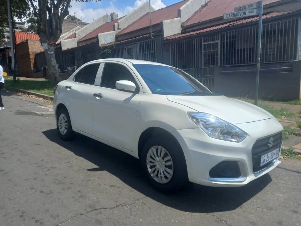 EXCELLENT SUZUKI DZIRE 1.2 MANUAL, PETROL, WHITE, 62000KMS