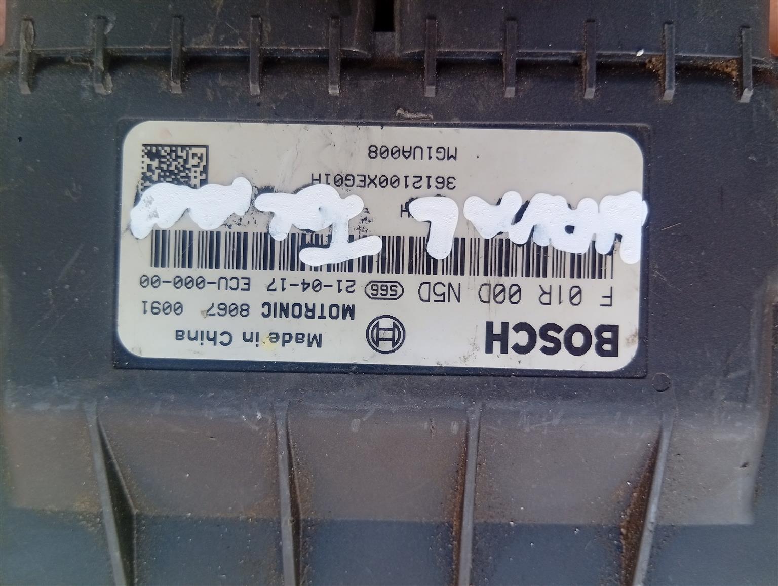 Haval jolion ECU computer box BOSCH 80670091  F01R00D N5D   3612100XEG01H  QCGV8 - Private Seller