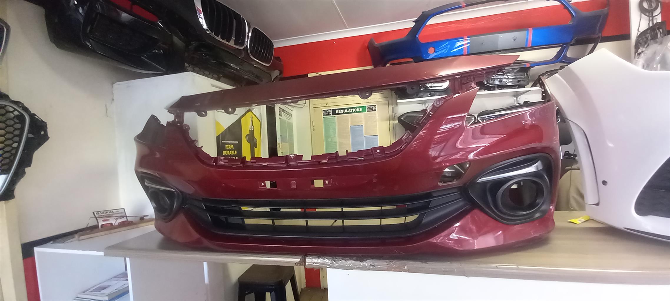 MAROON (BALENO) 2021 SUZUKI BALENO FRONT BUMPER FOR SALE - Private Seller MAROON (BALENO) 2021 SUZUKI BALENO FRONT BUMPER FOR SALE - Private Seller