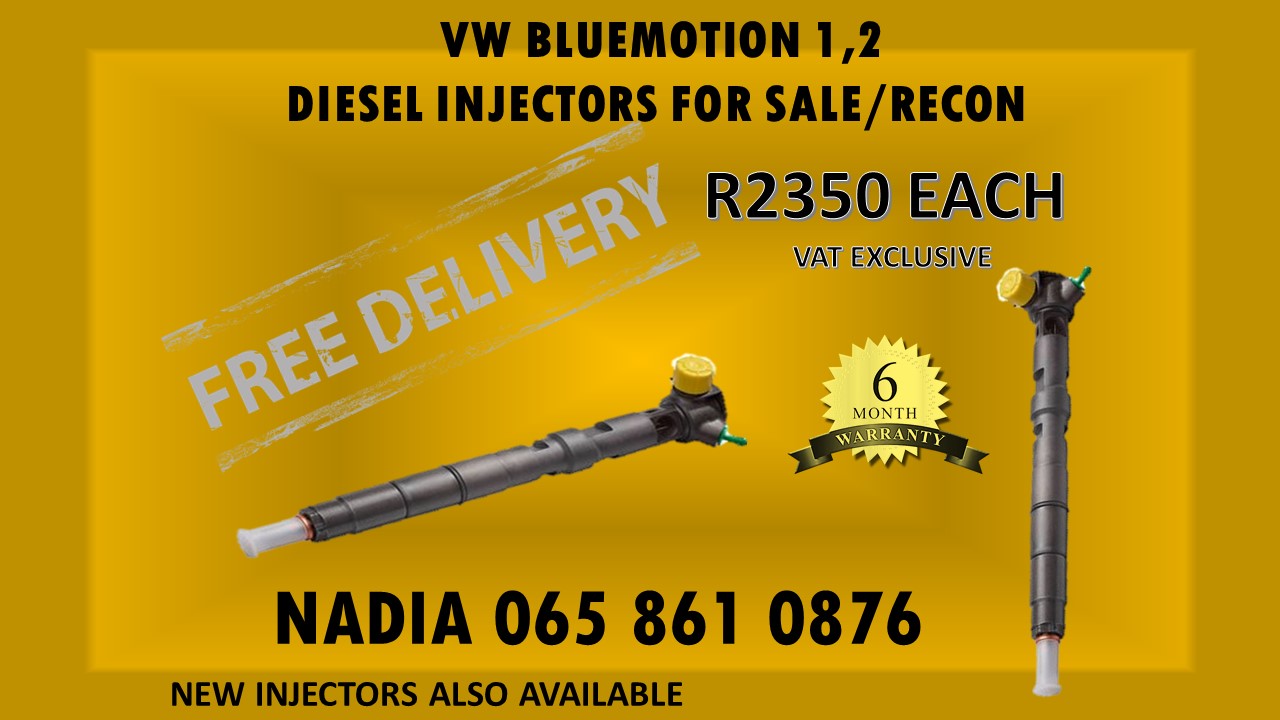 VW BLUEMOTION DIESEL INJECTORS FOR SALE - HIGH QUALITY - Private Seller VW BLUEMOTION DIESEL INJECTORS FOR SALE - HIGH QUALITY - Private Seller