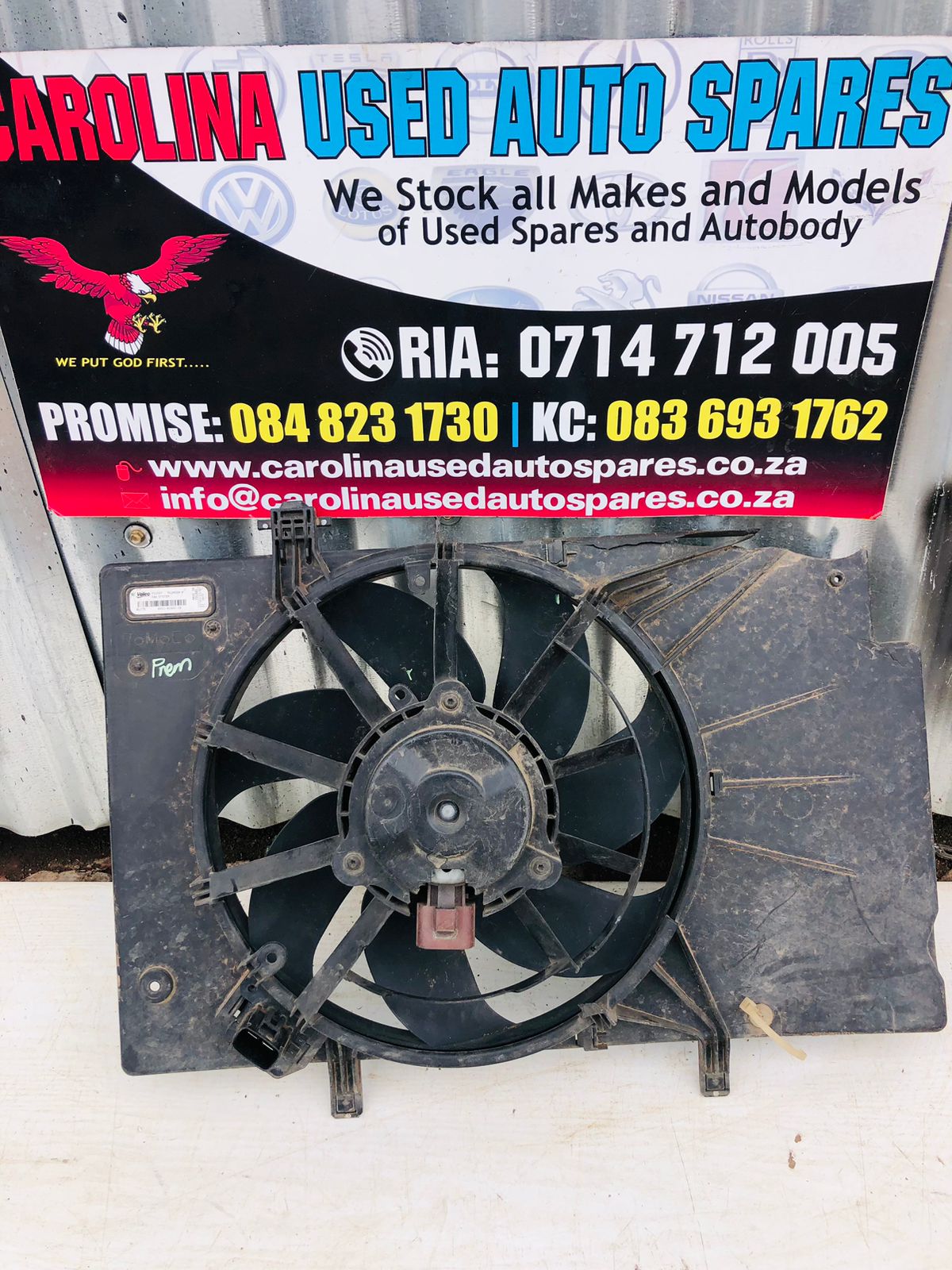 Ford fiesta fan (cowling damaged) - Private Seller Ford fiesta fan (cowling damaged) - Private Seller