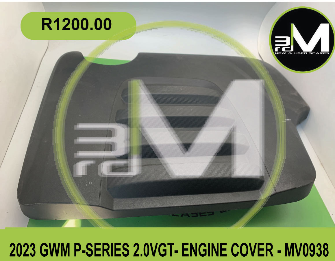 ENGINE COVER - GWM P-SERIES 2.0VGT - Private Seller ENGINE COVER - GWM P-SERIES 2.0VGT - Private Seller