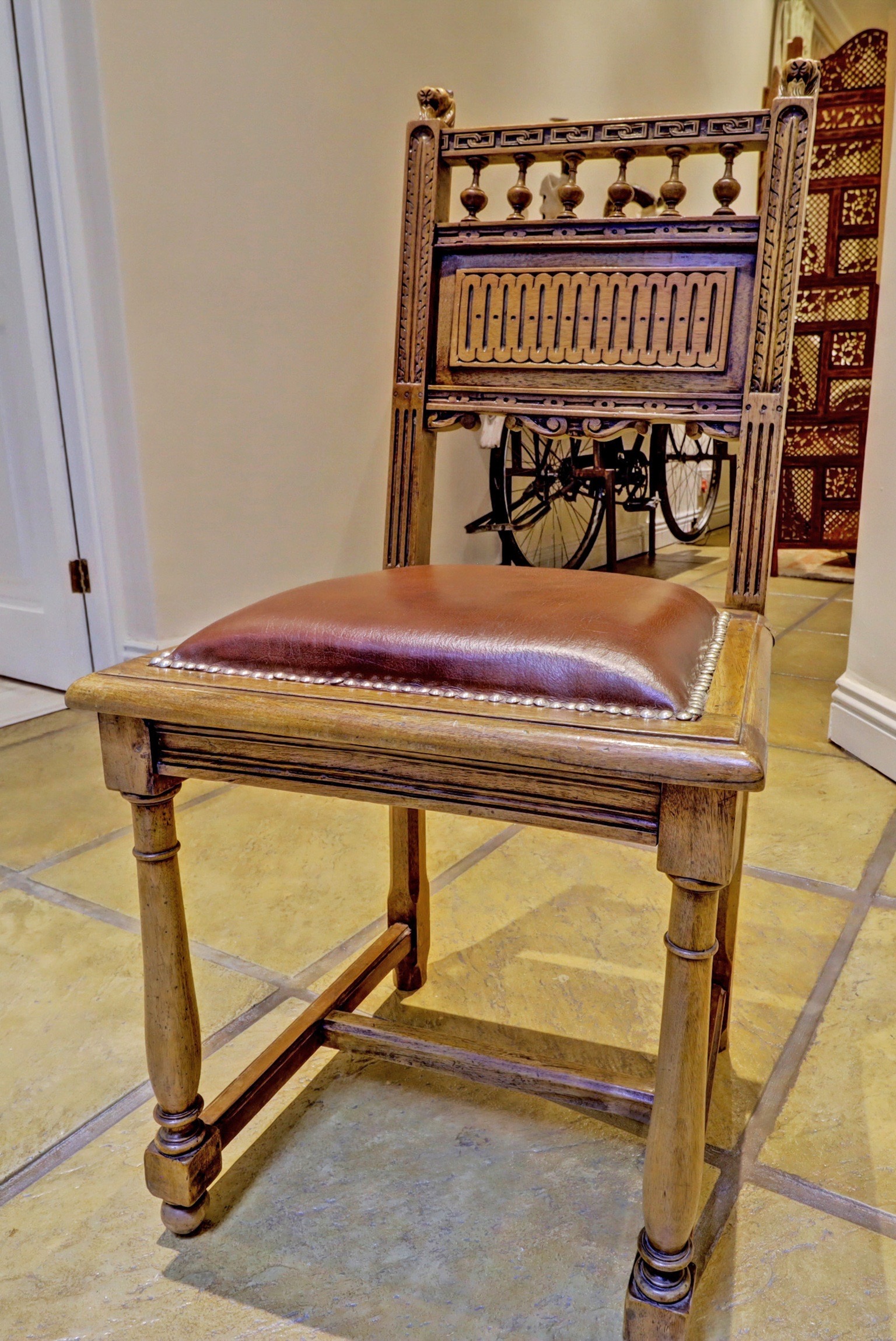 Antique hand crafted chairs