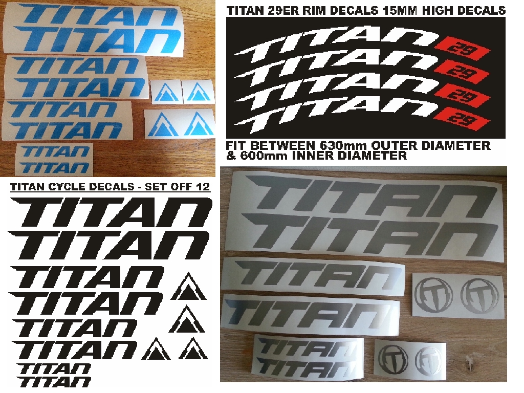 Cycle cheap decals stickers