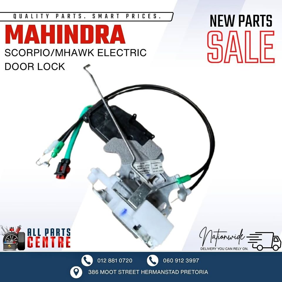 Mahindra Scorpio/Mhawk electric door lock - Private Seller Mahindra Scorpio/Mhawk electric door lock - Private Seller