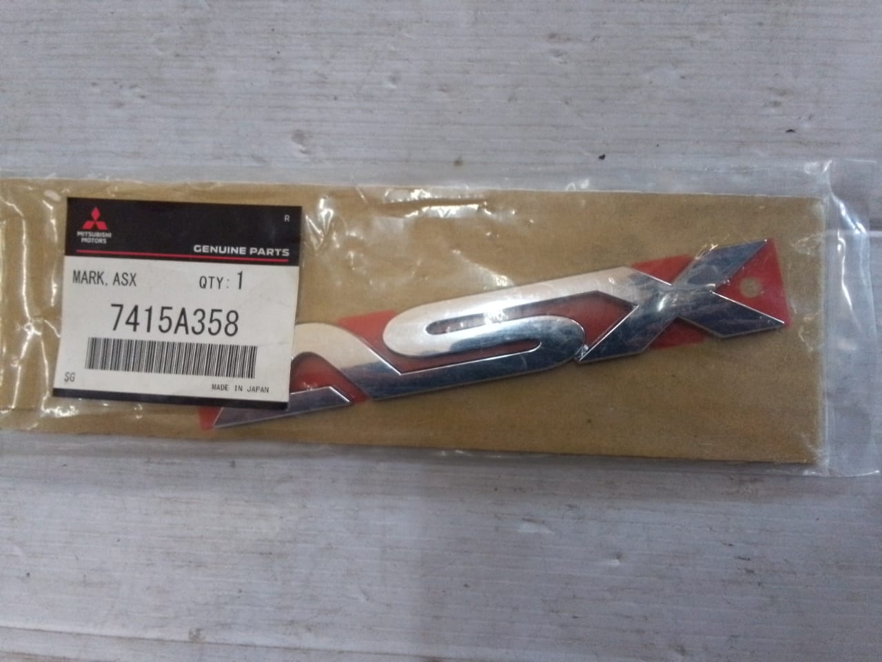 MITSUBISHI ASX STIKER FOR SALE - Private Seller