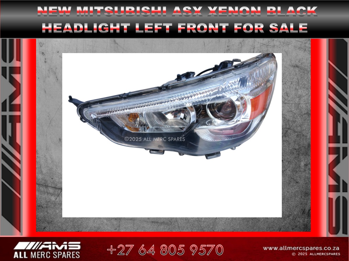 NEW Mitsubishi ASX Xenon Black Left Headlight – For Sale