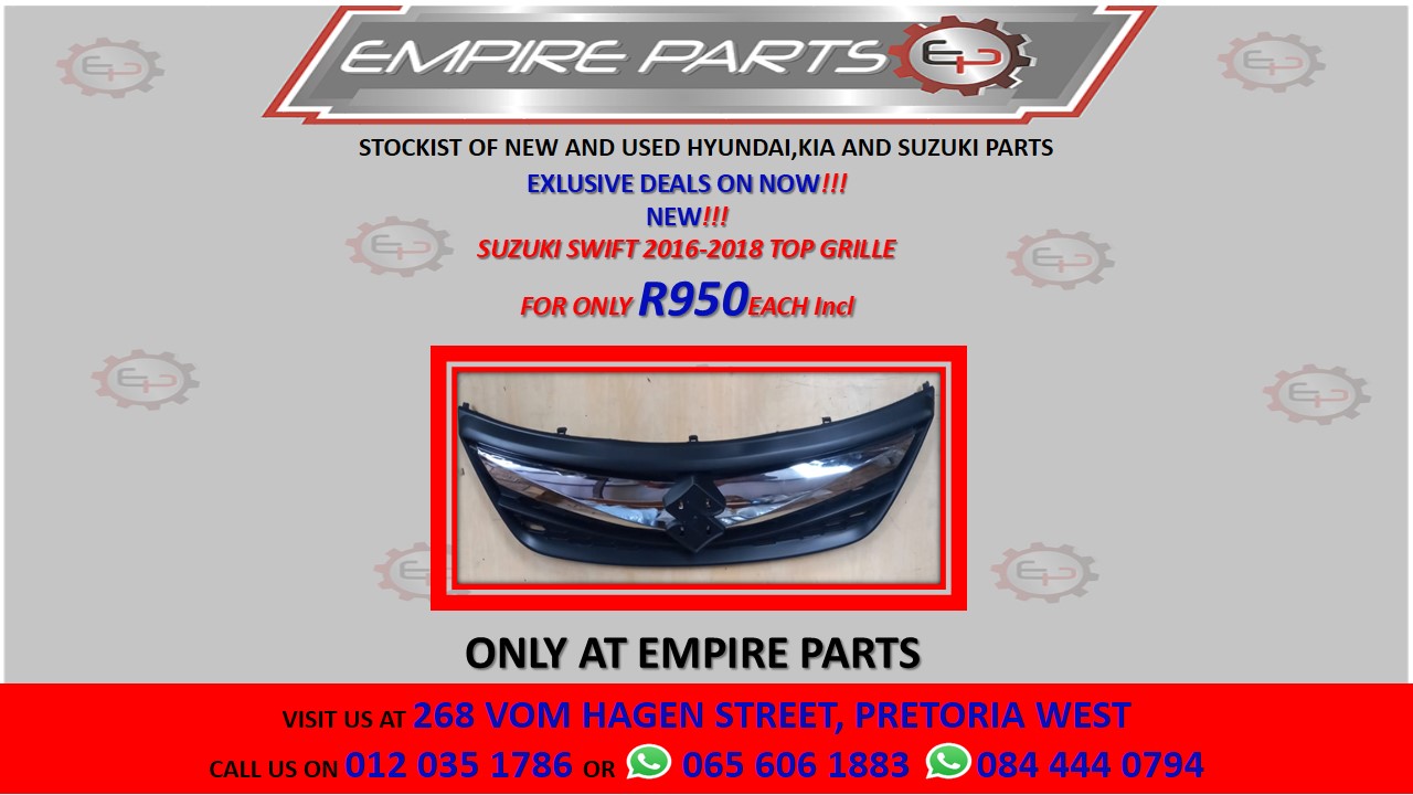 SUZUKI SWIFT 2016-2018 TOP GRILLE - Private Seller